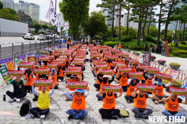 한국전력, 법원의 섬발전소 노동자 불법파견 인정에 184명 해고로 답변