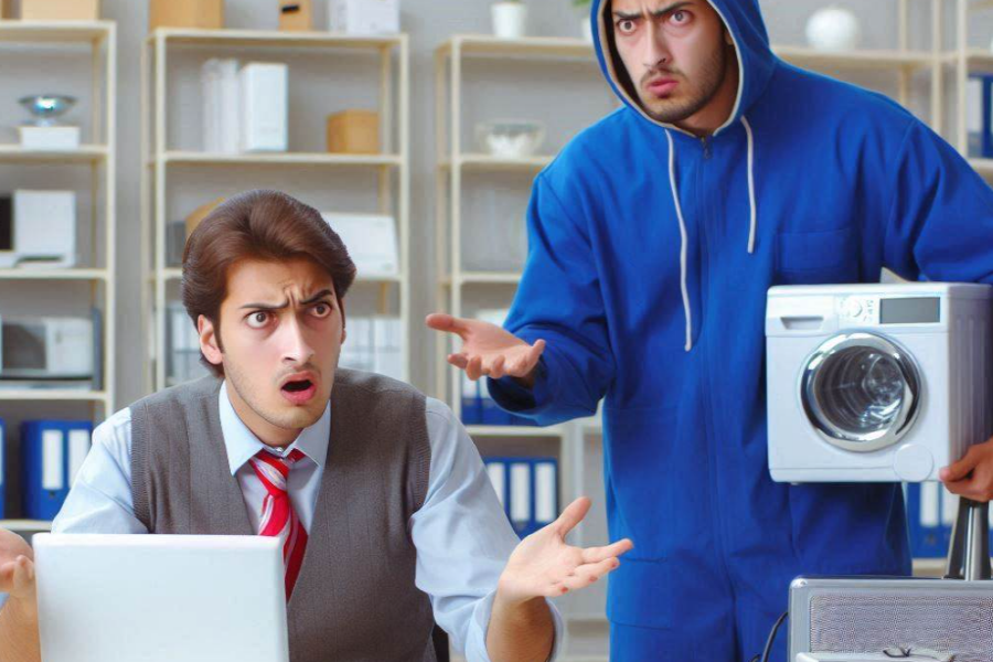 유명 가전제품 유통업체·고객 모두 당했다!