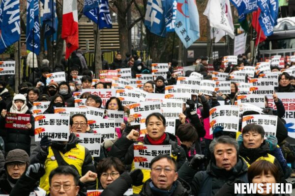 “윤석열 구속·사회대개혁 실현” 민주노총, 범시민행동으로 연대 확대