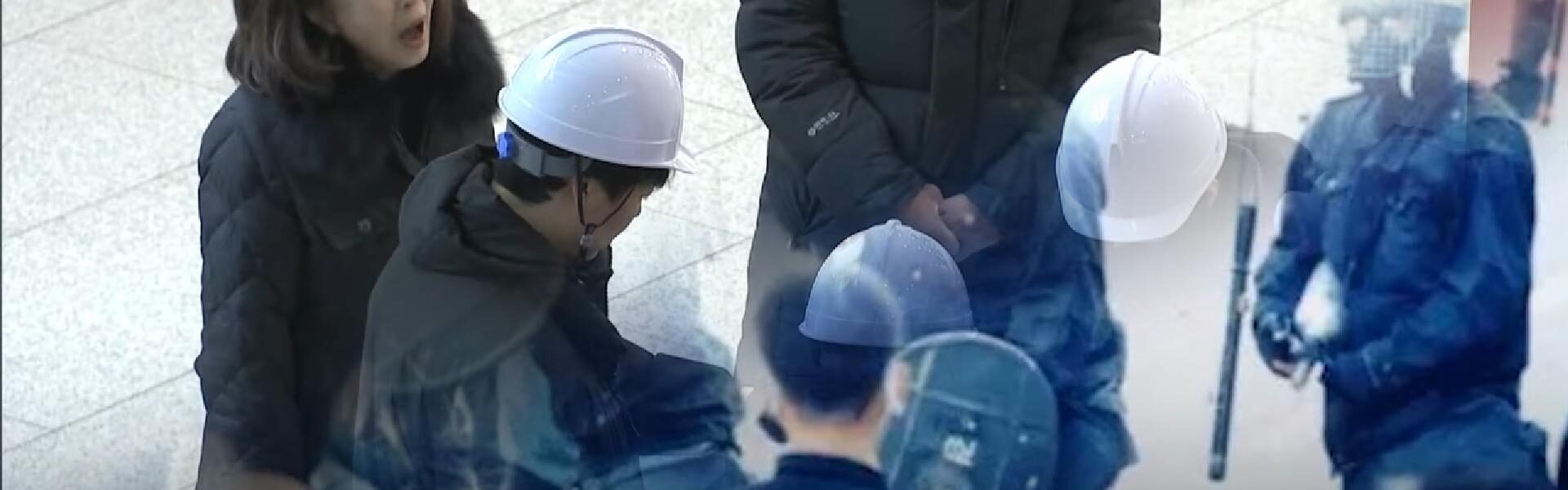 폭력의 상징 '백골단', 국회 등장에 경악…비상행동 성명 발표