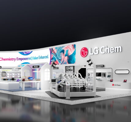 LG화학 '차이나플라스 2025' 전시부스 조감도