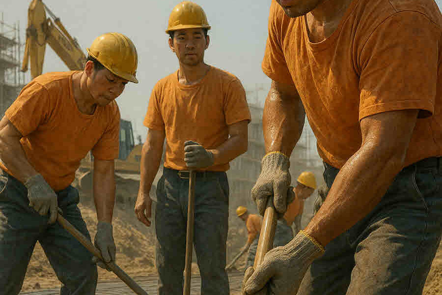 민주노총은 11일 폭염으로 인한 온열질환자 급증에도 불구하고 폭염 예방 규칙 통과가 지연된 것에 대해 규개위와 정부의 책임을 물으며 강력히 규탄했다. 이들은 모든 노동자에게 폭염 대책을 확대 적용하고 작업 중지권을 실질적으로 보장할 것을 촉구했다. 사진=쳇GPT