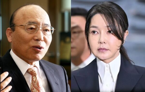 이봉관 서희건설 회장과 김건희 여사