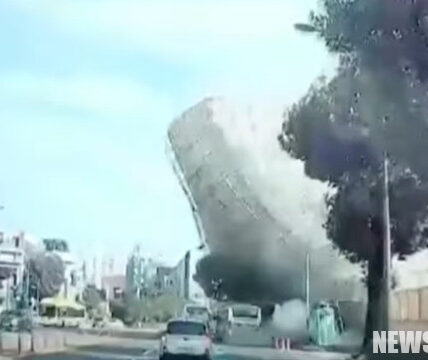 광주 학동 붕괴 참사 최종 판결에서 원청 HDC현대산업개발의 관계자들은 집행유예로 풀려났고, 하청업체 관계자들만 실형을 선고받았다. 광주 학동 철거 건물 붕괴 모습.