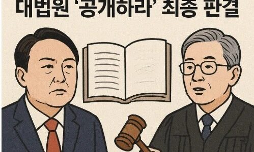 대법원이 참여연대가 제기한 검찰 예규 정보공개소송에서 참여연대의 최종 승소를 확정했다. 이에 따라 검찰이 ‘윤석열 명예훼손 수사’의 근거로 삼았던 비공개 예규는 국민의 알 권리 보장 및 수사 절차 투명성 제고를 위해 즉시 공개되어야 한다. 사진=쳇GPT