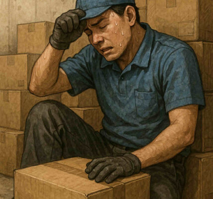 한국노총 전국연대노동조합 택배산업본부가 최근 연이은 택배기사 과로사를 지적하며, '수입 감소 없는 주5일 근무'와 '쉴 권리 보장'을 요구했다. 이들은 택배사들이 2021년 '과로사 방지 사회적 합의'를 제대로 이행하지 않고 있으며, CJ대한통운의 '작업중지권'과 같은 대책은 현장에서 적용하기 어려운 보여주기식 정책이라고 비판했다. 사진=쳇GPT