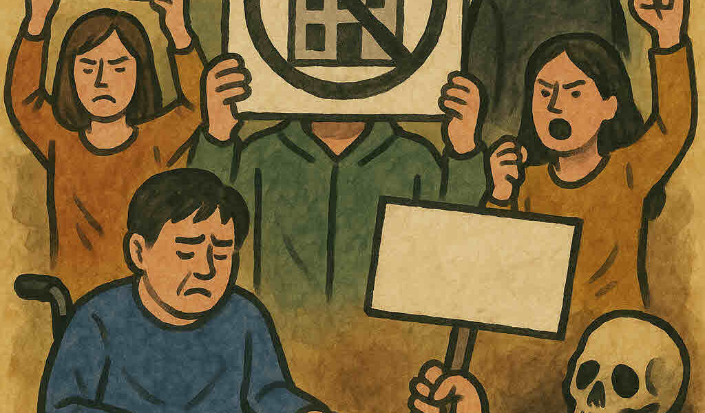 전국장애인차별철폐연대는 7일 성명을 통해 장애인거주시설 내 인권침해와 죽음을 '미필적 고의에 의한 범죄'로 규정하고 정부와 국회, 기획재정부의 책임 있는 자세를 촉구했다. 이들은 탈시설지원법 제정과 장애인권리예산 보장을 통해 이 같은 범죄를 멈춰야 한다고 주장했다. 사진=쳇GPT