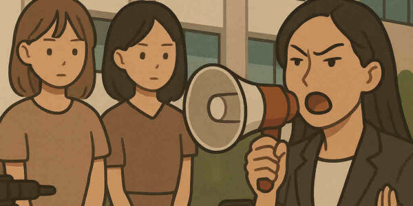 국내에서 미성년자 성 상품화 논란으로 방영이 취소된 ‘언더피프틴’이 KBS 자회사를 통해 일본에서 방송될 예정이어서 논란이다. 한국여성정치네트워크는 공영방송 KBS가 국민적 비판 여론을 무시하고 이중적인 태도를 보인 것에 대해 강하게 규탄하며 프로그램 송출 중단을 촉구했다. 사진=쳇GPT