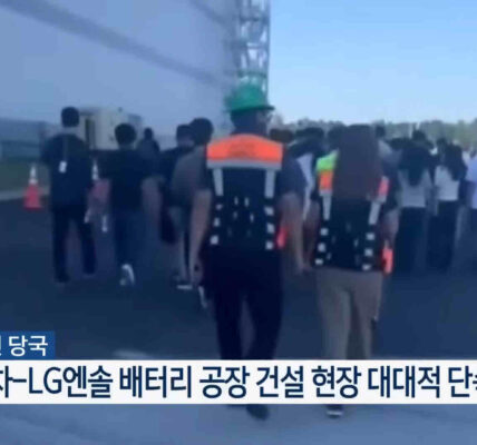 미국 이민당국이 조지아주 현대차·LG에너지솔루션 공장을 급습해 475명을 체포했으며, 이 중 300명 이상이 한국인으로 추정된다. 진보당은 이번 사태를 강력히 규탄하며, 정부에 미국과의 종속적 관계를 근본적으로 재검토할 것을 촉구했다. KBS2 캡처.