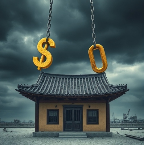 전국금융산업노동조합은 현재 진행 중인 한미 관세 협상이 미국의 일방적 요구에 편중되어 금융안정과 산업 경쟁력을 해치는 '굴욕 협상'으로 전락할 위험성을 경고했다. 노동계는 정부가 국민과 노동자의 편에 서서 투명성과 실효성에 기반한 원칙적 대응을 통해 외환·금융 불안을 막는 결단을 내릴 것을 촉구했다. 사진=AI이미지