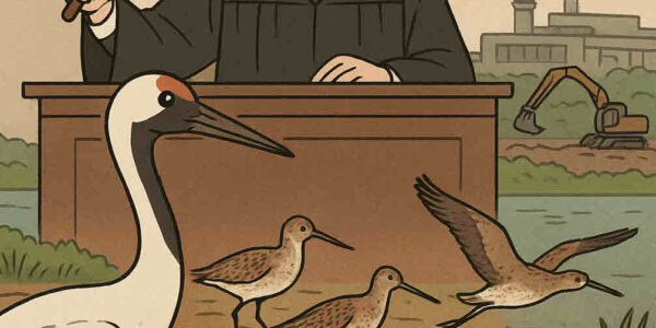 서울행정법원은 국토교통부의 새만금국제공항 개발사업 기본계획을 취소하는 판결을 내렸다. 법원은 사업계획 수립 과정에서 조류 충돌 위험과 생태계 영향 평가가 부실했고, 이에 따라 국민 안전과 환경 보전에 대한 고려가 부족했다고 밝혔다. 사진=쳇GPT