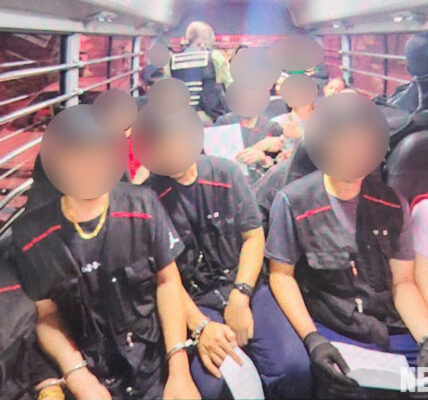 울산의 한 자동차 부품회사에서 대규모 이주노동자 단속이 벌어지면서 인권 침해 논란이 제기되었다. 금속노조 등은 해당 단속을 '인간 사냥'으로 규탄하며 이주노동자들의 인권과 안전에 대한 근본적인 대책 마련을 촉구하고 있다. © 금속노조