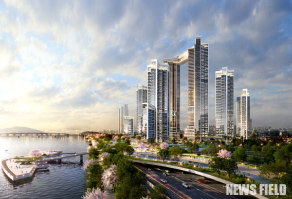 성수 제1지구 재개발 투시도