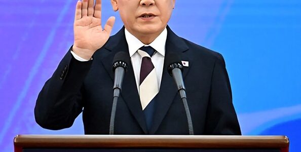 이재명 대통령 취임선서[사진=국회사진기자단 사진 캡처]