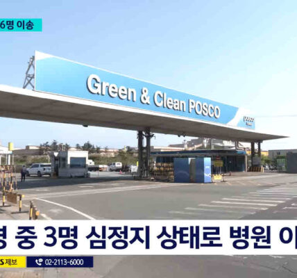 포스코 포항제철소 전경. 화학물질 유출 사고에 이어 유해가스 질식 사고가 보름 만에 반복되면서 구조적 안전 실패 논란이 증폭되고 있다. © SBS