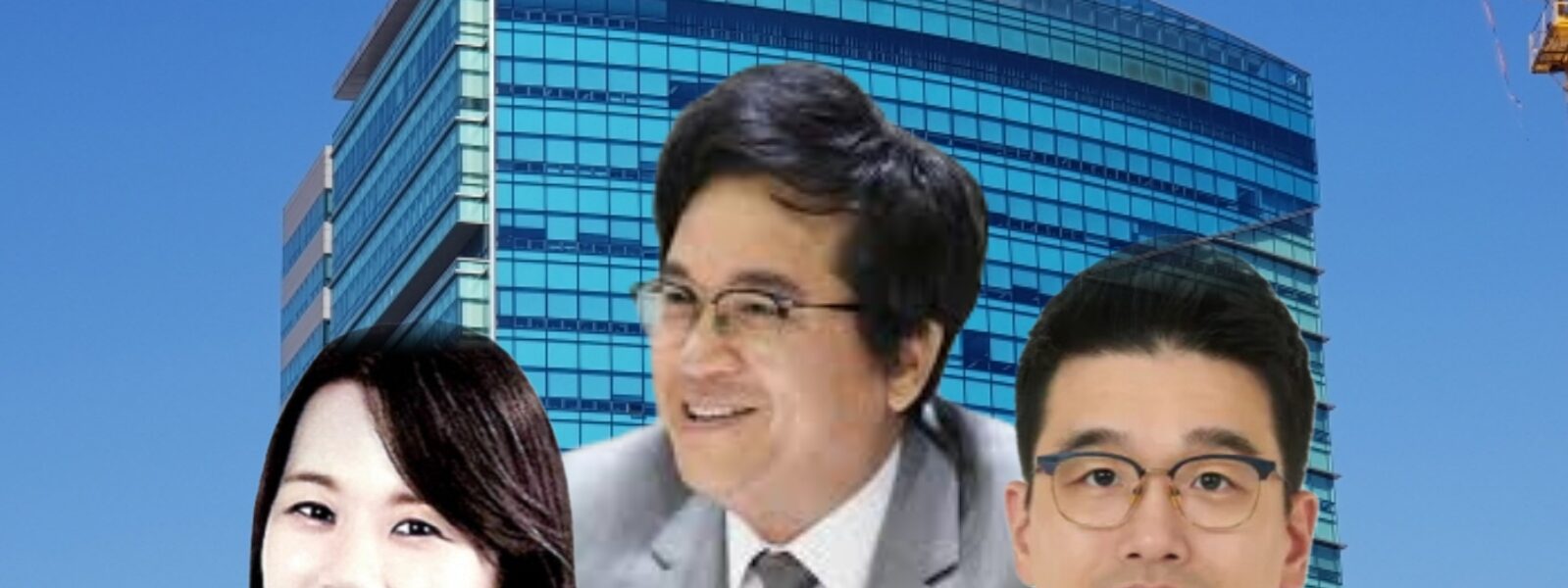 이재현 CJ그룹 회장. (오른쪽)이선호 CJ제일제당 본부장, (왼쪽) 이경후 CJ ENM 전략본부장