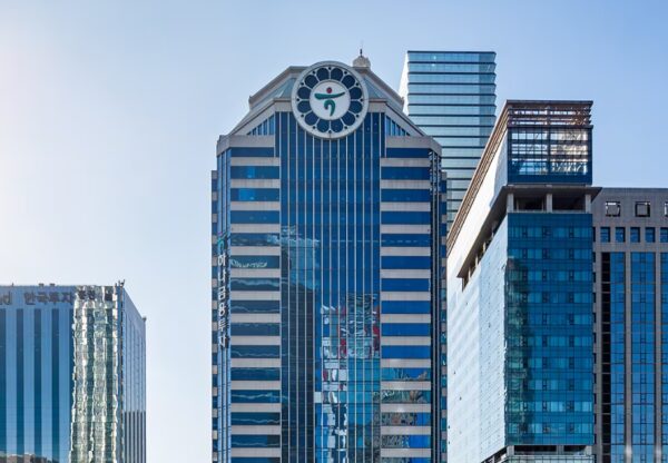 서울 여의도 하나자산운용 본사가 위치한 하나증권빌딩 전경.