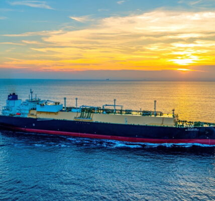 대한해운엘엔지(대한해운 자회사) LNG 운반선 에스엠 골든이글(SM GOLDEN EAGLE)호. 사진=SM그룹 제공