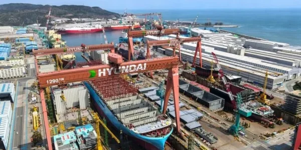 HD현대중공업 울산조선소 전경. (사진=HD현대중공업)