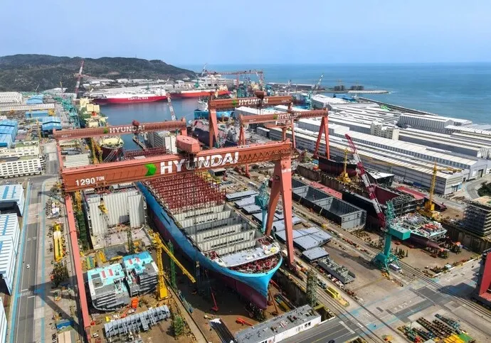 HD현대중공업 울산조선소 전경. (사진=HD현대중공업)
