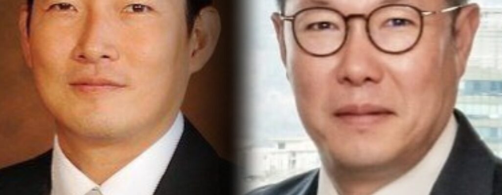 조현준(왼쪽) 효성그룹 회장과 조현상 HS효성그룹 부회장. 사진=효성, 그래픽=뉴스필드
