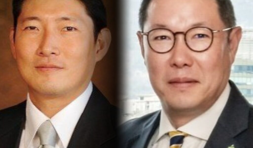 조현준(왼쪽) 효성그룹 회장과 조현상 HS효성그룹 부회장. 사진=효성, 그래픽=뉴스필드