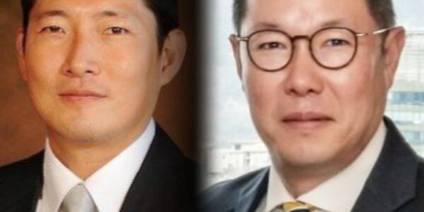 조현준(왼쪽) 효성그룹 회장과 조현상 HS효성그룹 부회장. 사진=효성, 그래픽=뉴스필드