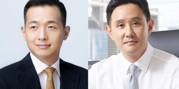 김동관 한화그룹 부회장(좌)과 최윤범 고려아연 회장(우). 사진=각사 제공.