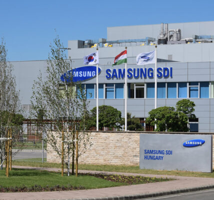 헝가리 괴드 삼성 SDI 생산공장. (사진=삼성 SDI)
