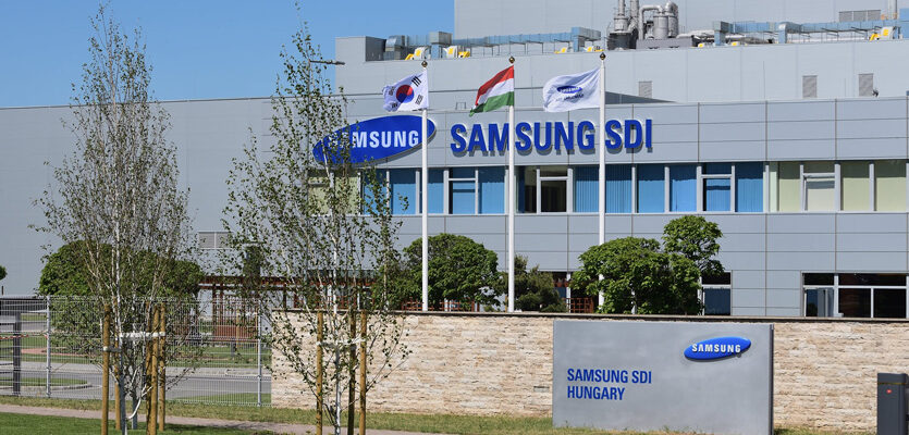 헝가리 괴드 삼성 SDI 생산공장. (사진=삼성 SDI)