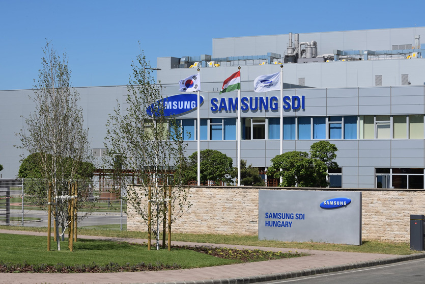 헝가리 괴드 삼성 SDI 생산공장. (사진=삼성 SDI)