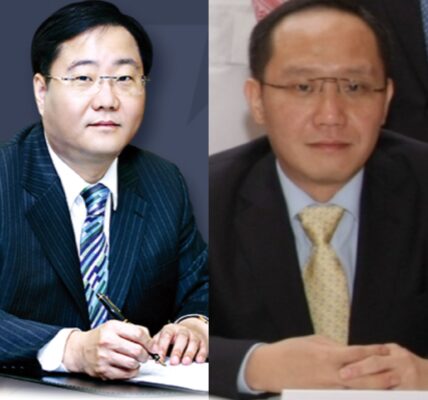 (왼)정몽진 KCC 대표이사 회장. (오)정몽열 KCC건설 대표이사 회장 (사진=각사)