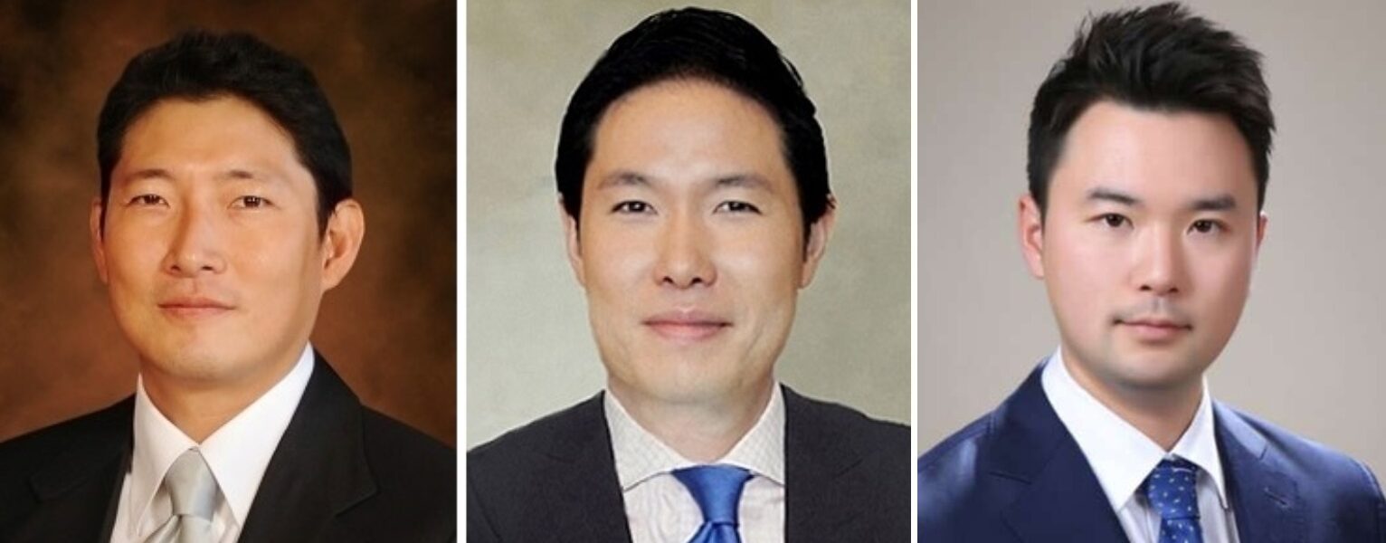 조현준 효성그룹 회장, 조현상 HS효성 부회장, 이규호 코오롱모빌리티그룹 부회장 (출처=각 사)