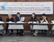 21일 서울 종로구 참여연대 아름드리홀에서 열린 '쿠팡 불법행위 실태 외신기자 간담회'에서 참석자들이 미국 하원 법사위 '쿠팡 보고서'의 문제점과 쿠팡의 노동·시민사회 관련 의혹 실태를 발표하고 있다.