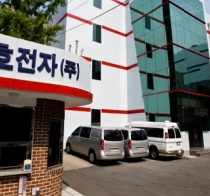 성호전자 회사 전경. (사진=성호전자 홈페이지)
