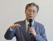 지난 5월 14일 광주 호남철도차량정비단에서 열린 기자 간담회에 참석한 김태승 코레일 사장. 사진 코레일