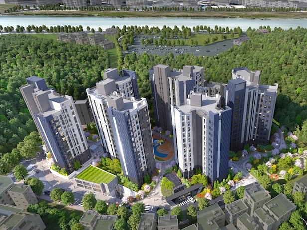 서울 구로구 산업인아파트 재건축 조감도 / 자료 = 두산건설