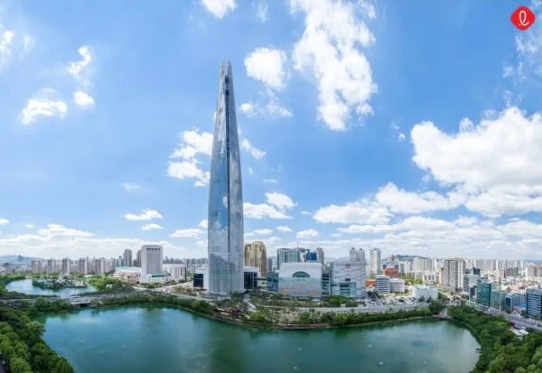 서울 송파구 롯데월드타워 일대. 롯데 공식블로그가 공개한 자료사진이다. (출처= 롯데 공식블로그 )