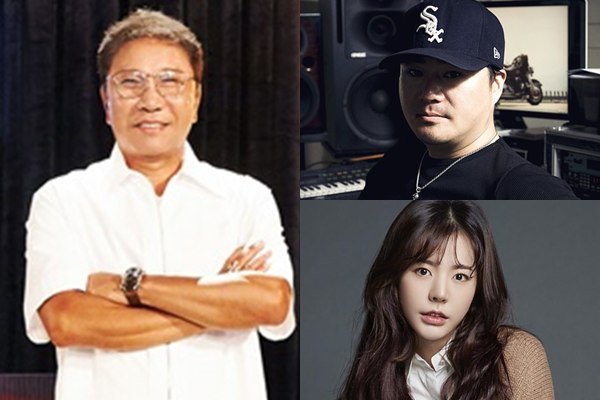 (왼쪽부터 시계방향) 이수만, 유영진, 써니 / 사진=SM엔터테인먼트