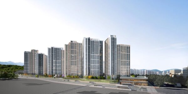산곡역자이힐스테이트&하늘채 투시도.(사진=GS건설)